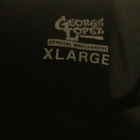 🌟🌟🌟George Lopez Official Merchandise XL “I’m With Mas Puto” black tee - Picture 3 of 7